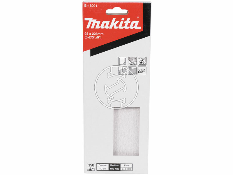 Makita tépőzáras csiszolópapír 93x228mm A150