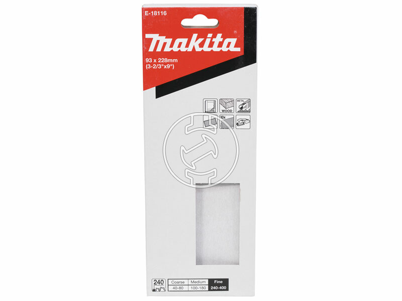 Makita tépőzáras csiszolópapír 93x228mm A240