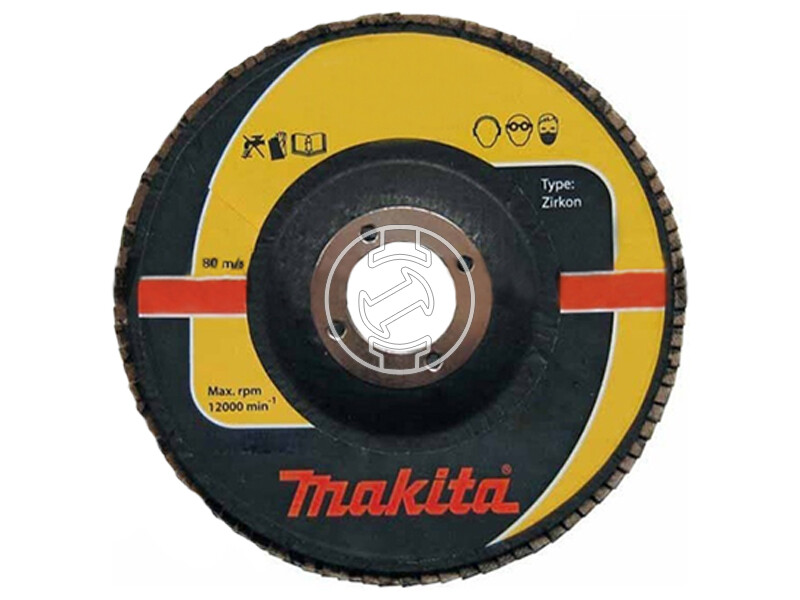 Makita Zirkonium 125 mm K60 lamellás csiszolótárcsa