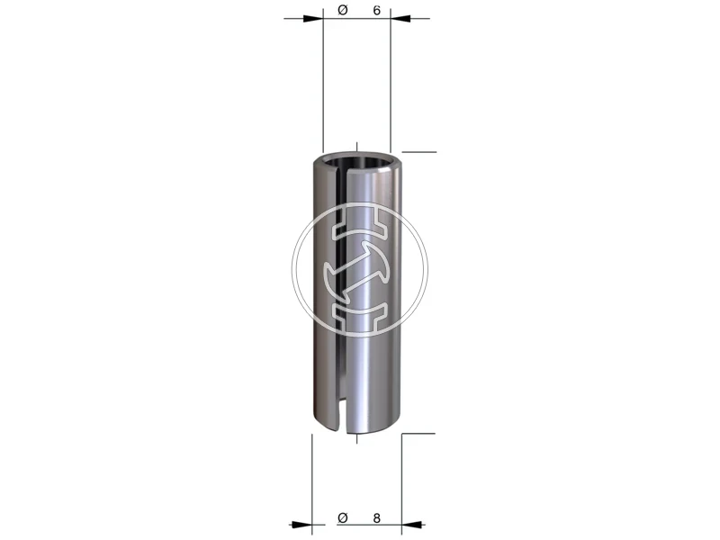 Kép: Marokes befogo szukito persely 8 mm - 6 mm-1db.webp