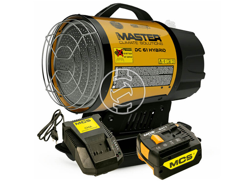 Master DC61 infravörös hősugárzó 17kW