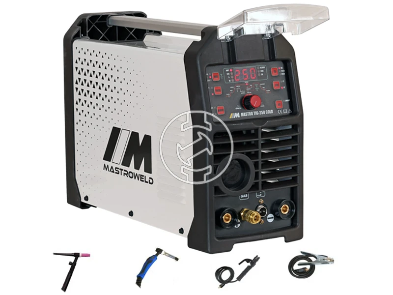 Mastroweld TIG-250 COLD volfrámelektródás inverteres dc hegesztő 10 - 250 A | 230 V
