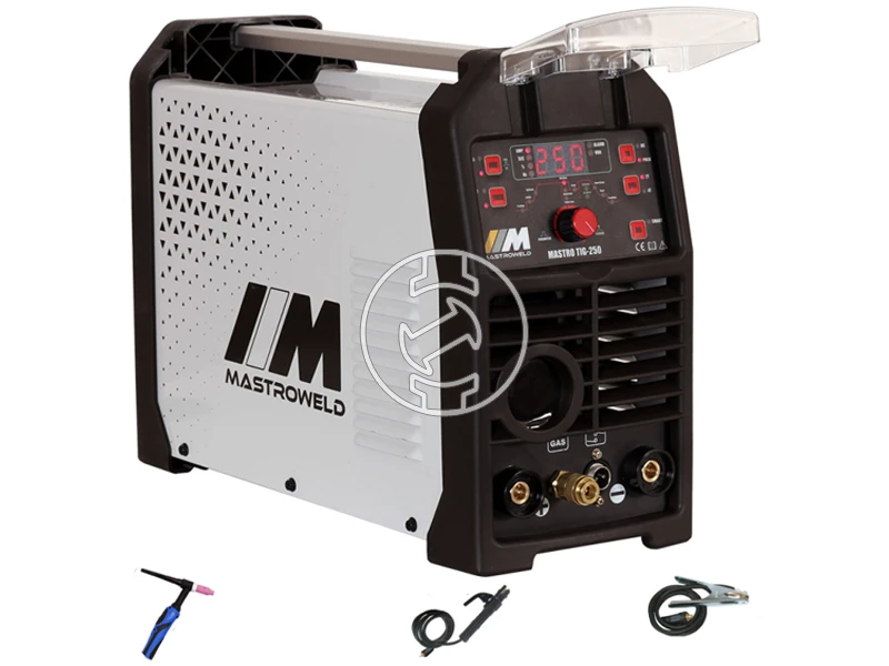 Mastroweld MASTRO TIG-250 volfrámelektródás inverteres DC hegesztő 10 - 250 A | 230 V