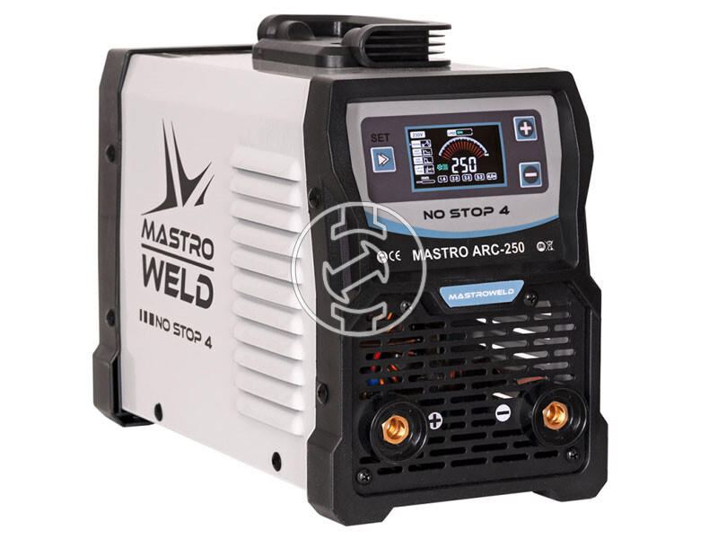Mastroweld ARC-250 bevontelektródás inverteres hegesztőgép 20 - 250 A | 230 V