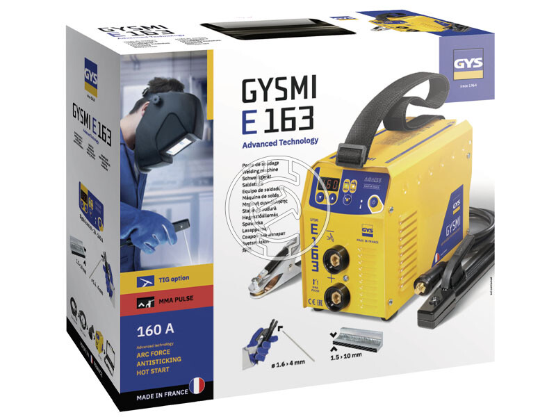 Mastroweld GYSMI E163 bevontelektródás inverteres hegesztőgép