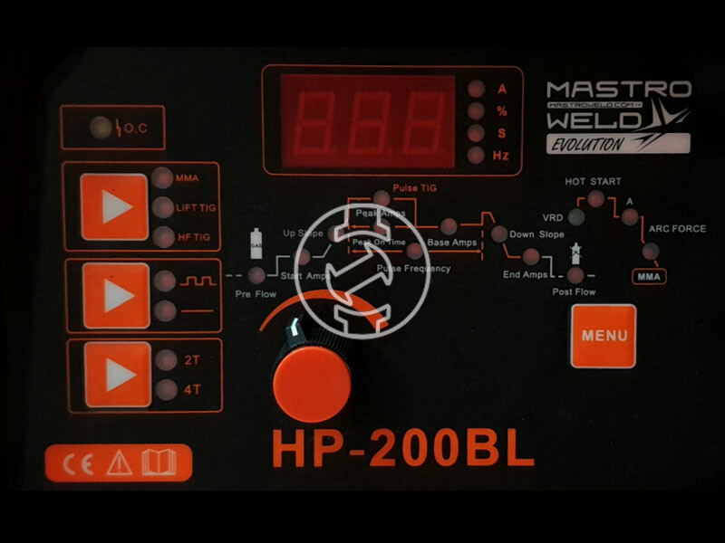 Mastroweld HP-200 BL hegesztő inverter