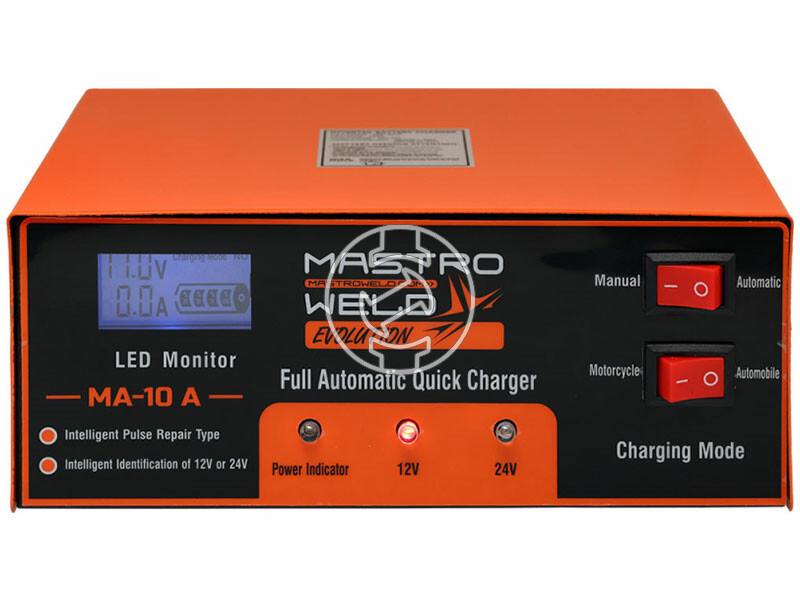 Mastroweld MA-10 A inverteres akkumulátortöltő