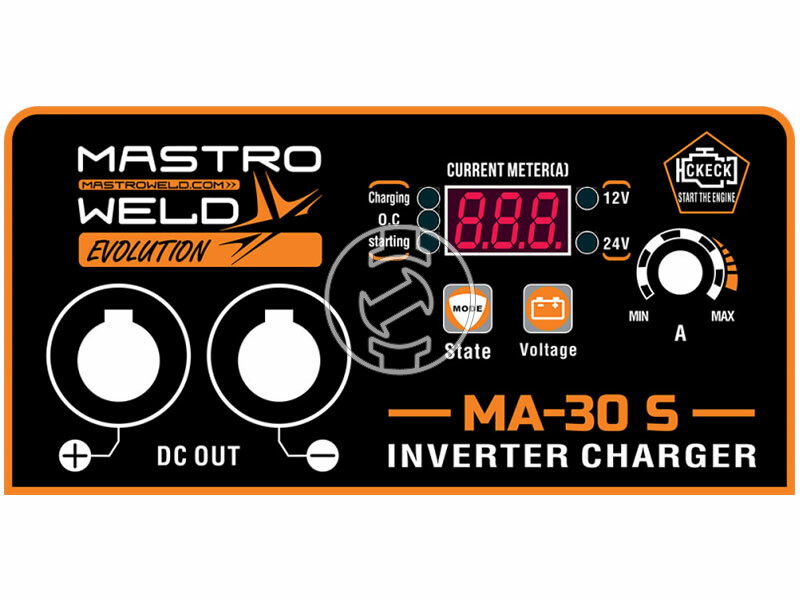 Mastroweld MA-30 S inverteres akkumulátortöltő