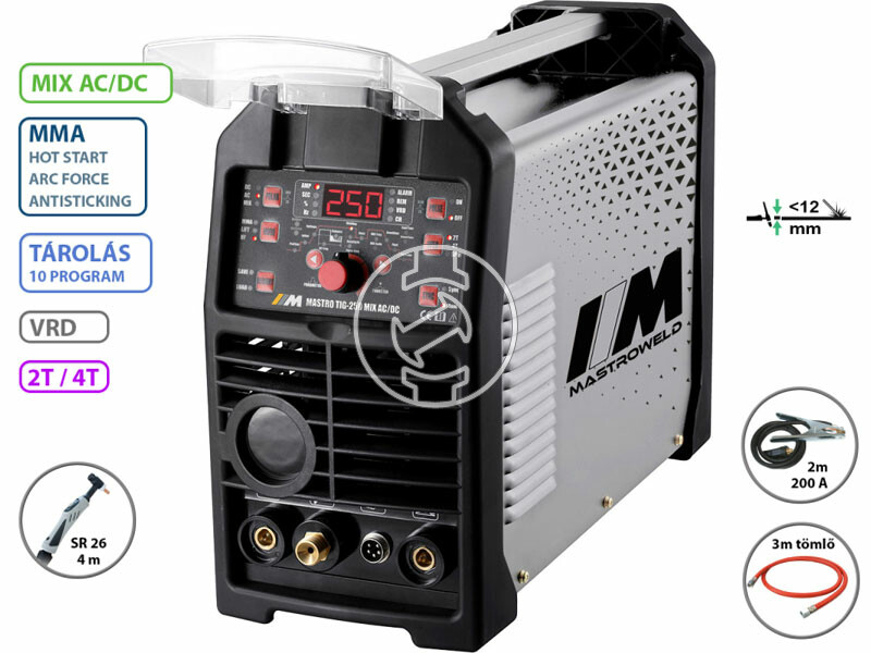 Mastroweld MASTRO TIG-250 MIX aparate de sudura tip inverter AC/DC cu ...