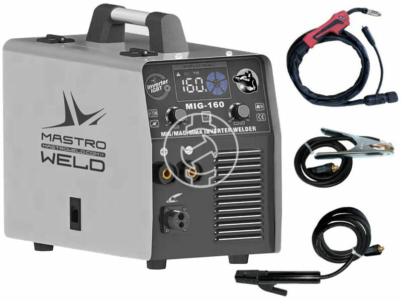 Mastroweld MIG-160 F fogyóelektródás védőgázas inverteres hegesztő