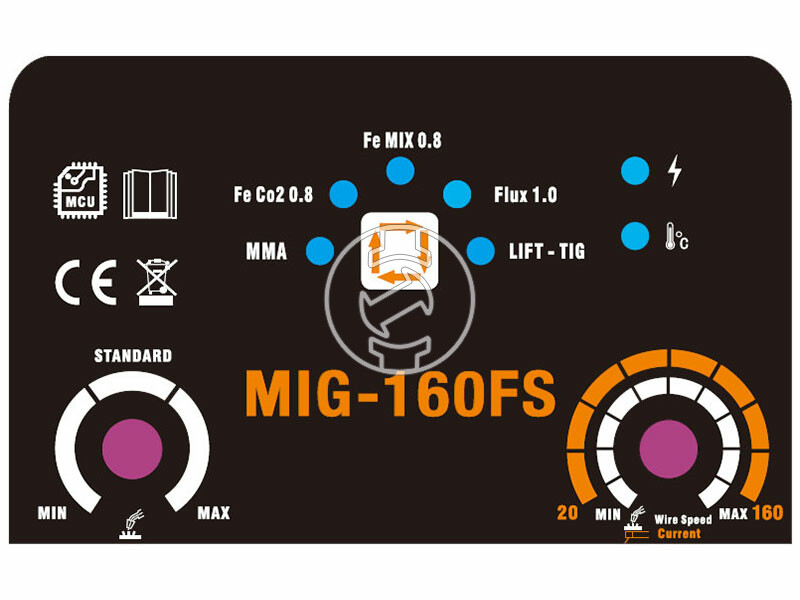 Mastroweld MIG-160 FS fogyóelektródás védőgázas inverteres hegesztő