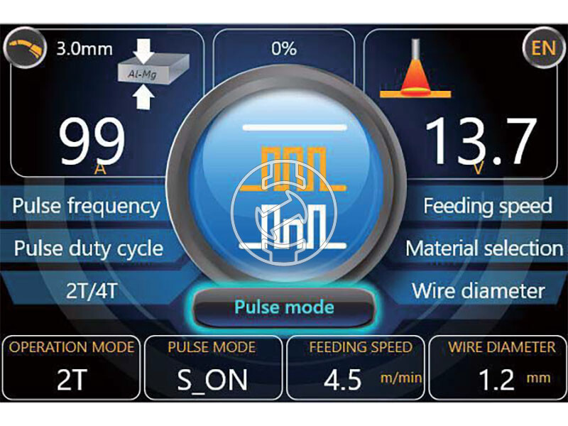 Mastroweld MIG-500 fogyóelektródás védőgázas inverteres hegesztő