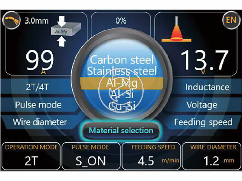 Mastroweld MIG-500 IDL fogyóelektródás védőgázas inverteres hegesztő