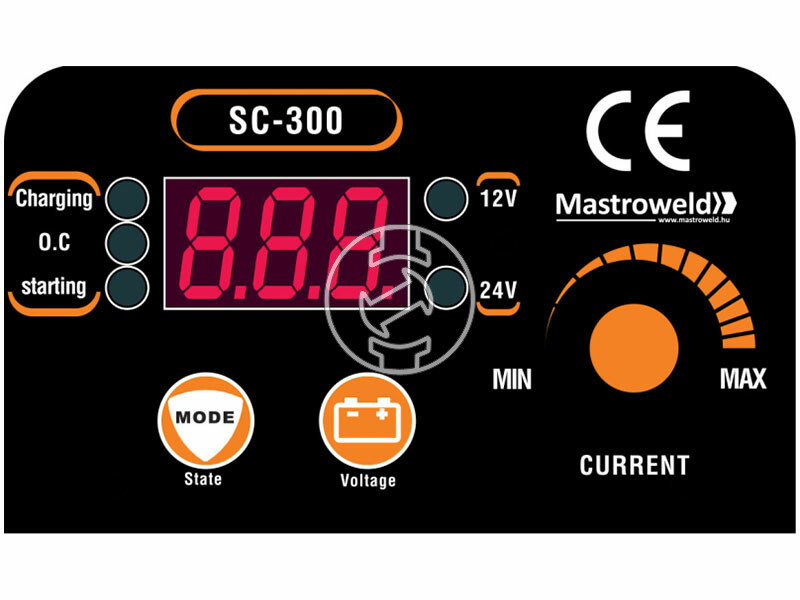 Mastroweld SC-300 akkumulátortöltő-indító