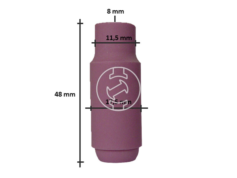 Mastroweld SR26 GR5 kerámia gázterelő TIG hegesztőpisztolyhoz