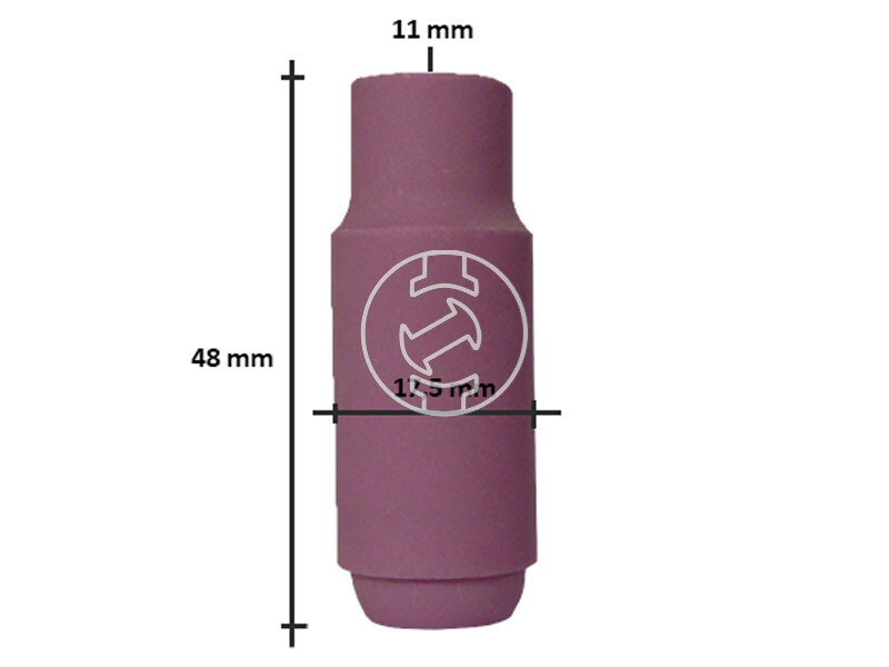 Mastroweld SR26 GR7 kerámia gázterelő TIG hegesztőpisztolyhoz