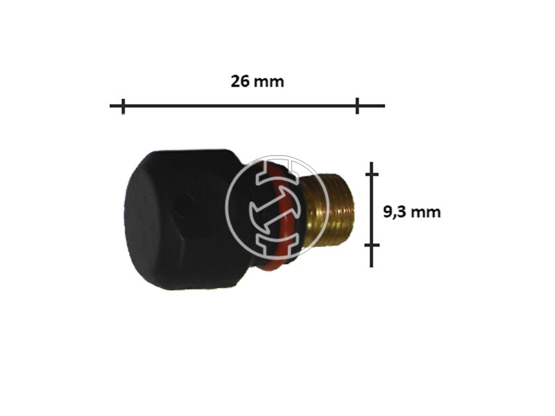 Mastroweld SR26 wolfrámvédő sapka