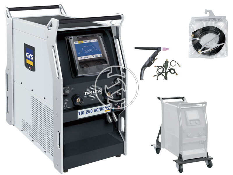 Mastroweld TIG 250 AC/DC TRI volfrámelektródás inverteres DC hegesztő