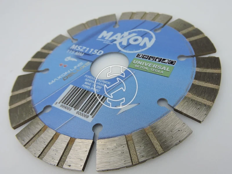 Kép: Maxon szegmenses DELUX 115x222x15 mm gyemant vagotarcsa.webp