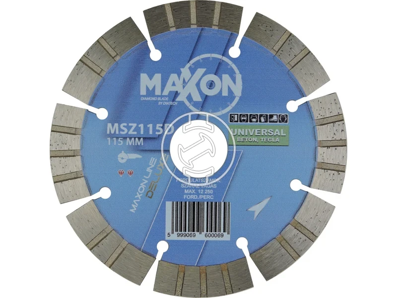 Kép: Maxon szegmenses DELUX 115x222x15 mm gyemant vagotarcsa.webp