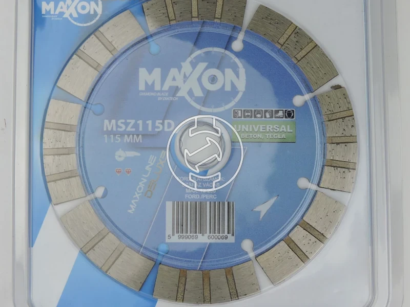 Kép: Maxon szegmenses DELUX 115x222x15 mm gyemant vagotarcsa.webp