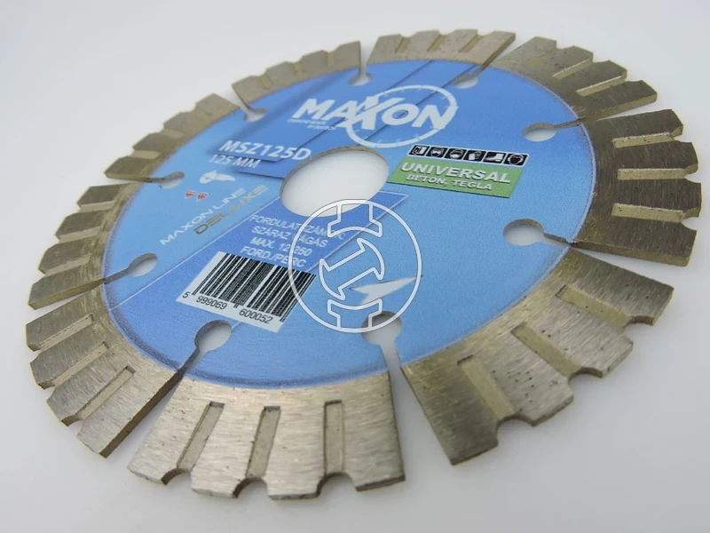 Kép: Maxon szegmenses DELUX 125x222x15 mm gyemant vagotarcsa.webp