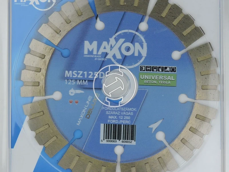 Kép: Maxon szegmenses DELUX 125x222x15 mm gyemant vagotarcsa.webp