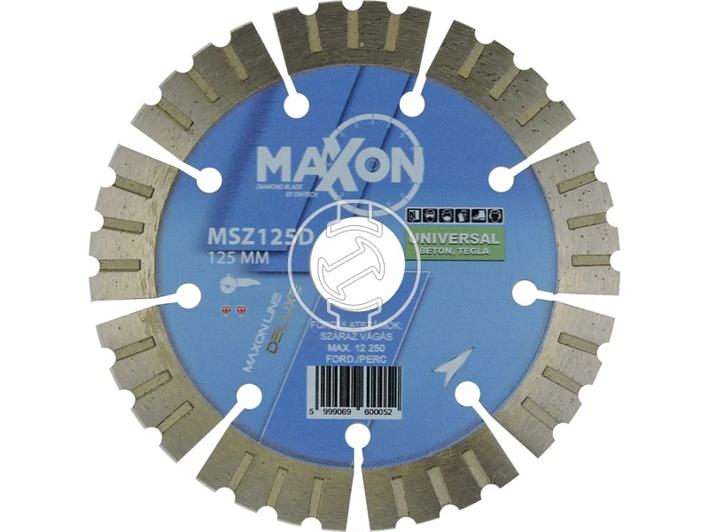 Kép: Maxon szegmenses DELUX 125x222x15 mm gyemant vagotarcsa.webp