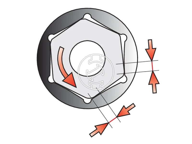 Kép: Mely dugokulcsfej 7 mm 14 63 mm hajtas 6-lap Cr-V.webp