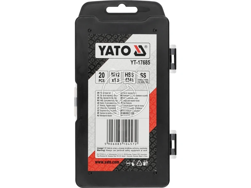 Kép: Menetjavito keszlet M12 x 15 mm 20 reszes.webp