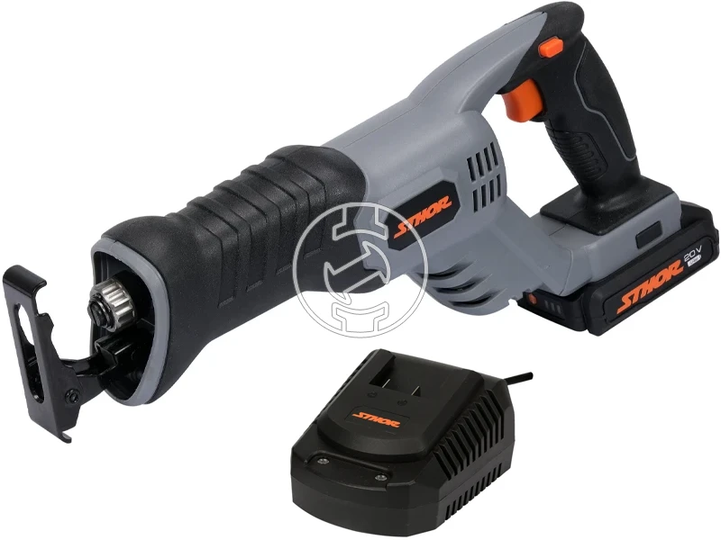 Sthor 78139 akkus orrfűrész 20 V + 2 Ah akku + töltő