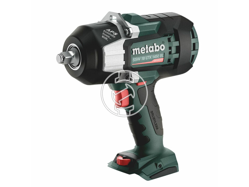Metabo SSW 18 LTX 1450 BL akkus ütvecsavarozó MetaBOX-ban (akku és töltő nélkül)