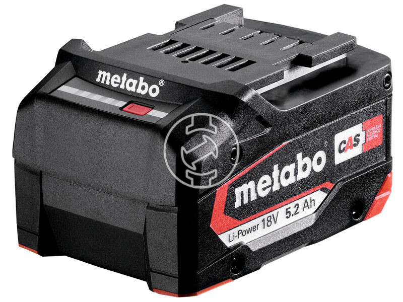 Metabo 18 V 5,2 Ah Li-Power akkumulátor