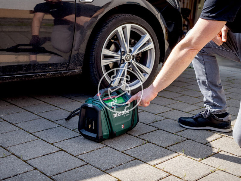 Metabo AK 18 Multi akkus kompresszor