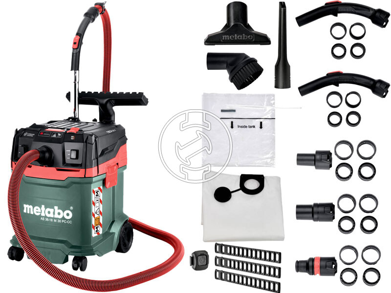Metabo AS 36-18 M 30 PC-CC akkus porszívó