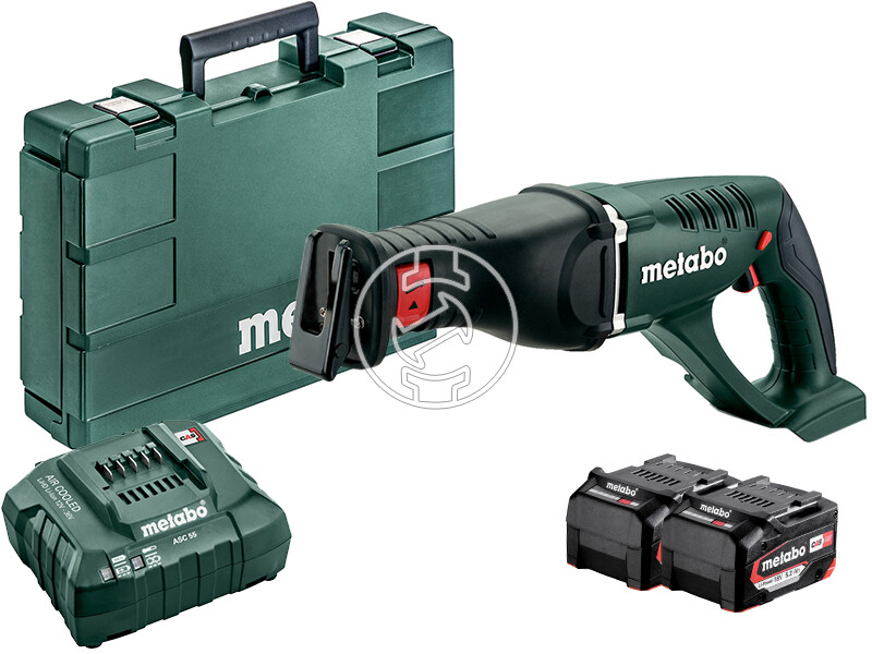 Metabo ASE 18 LTX 2 x 5,2Ah akkus orrfűrész kofferben