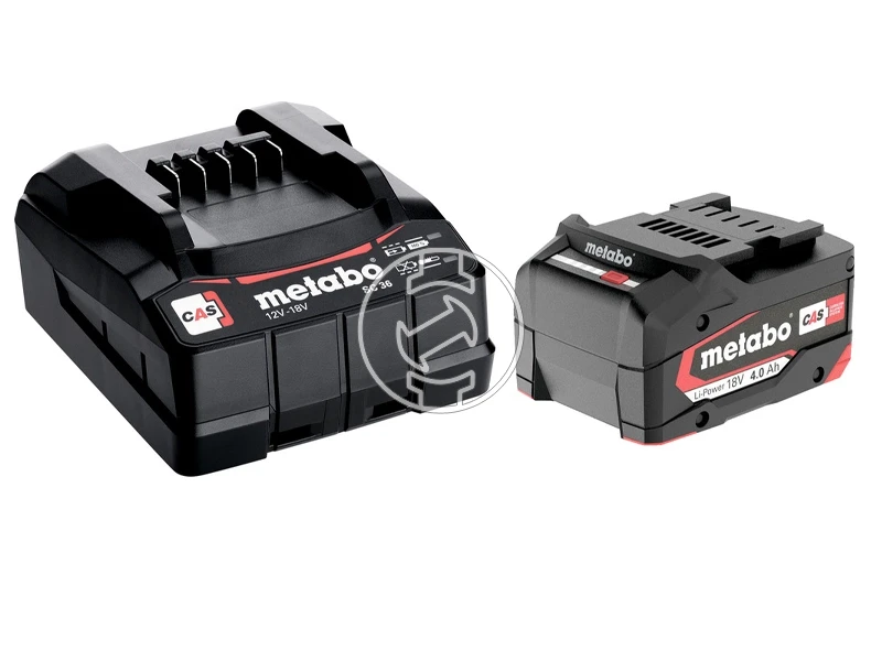 Metabo Basic-Set 1xLi-Ion 4,0Ah akkumulátor és töltő szett 18 V | 4 Ah