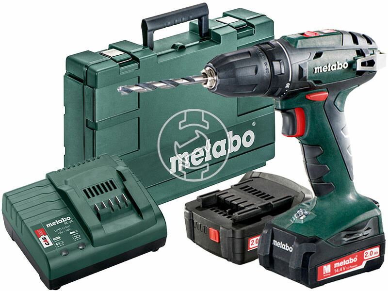 Metabo BS 14.4 akkus fúrócsavarozó tokmányos