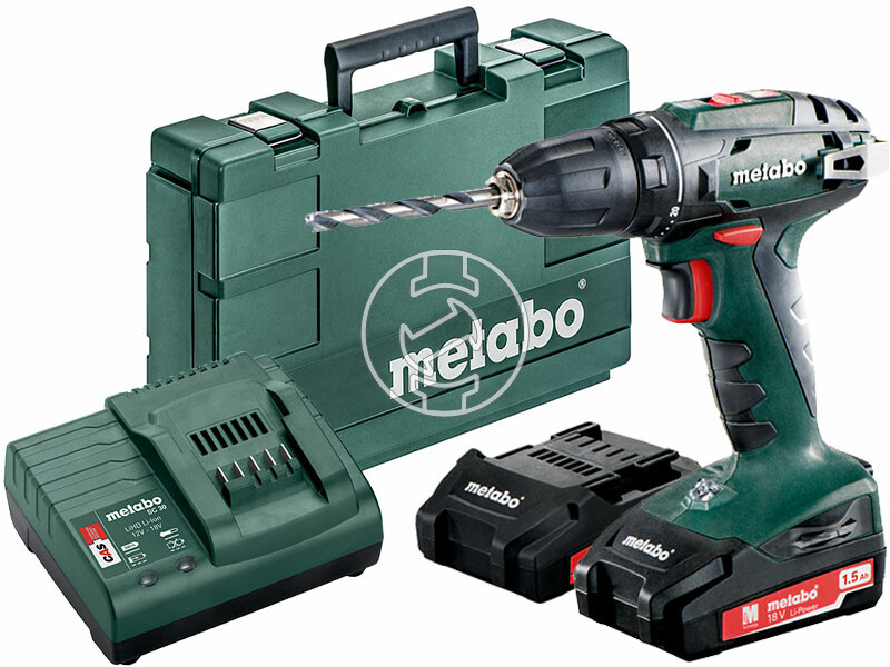 Metabo BS 18 akkus fúrócsavarozó tokmányos