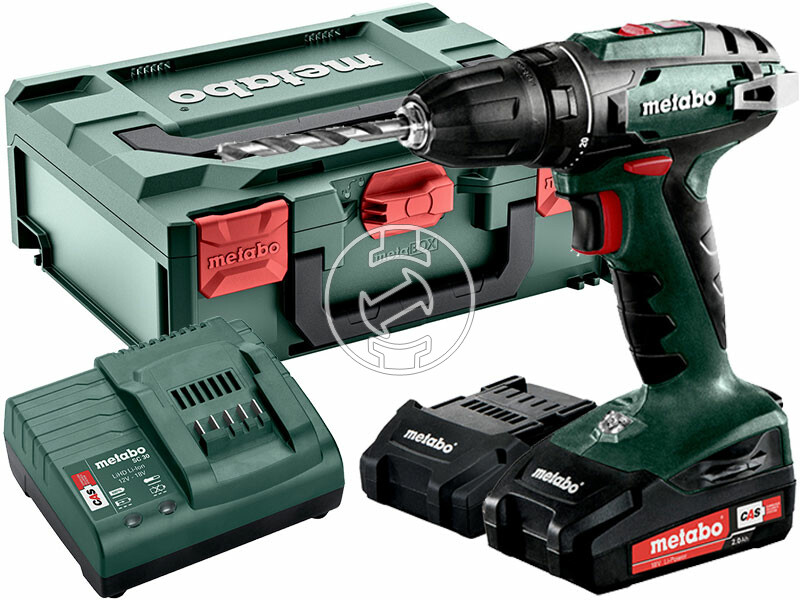 Metabo BS 18 akkus fúrócsavarozó tokmányos