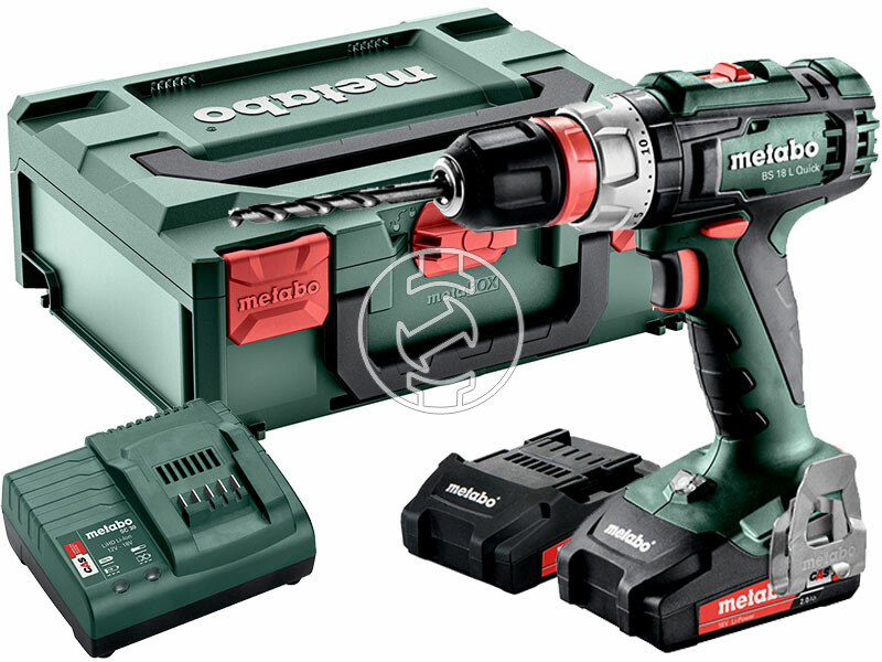 Metabo BS 18 L Quick akkus fúrócsavarozó tokmányos