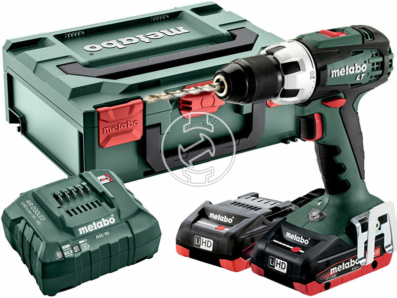 Metabo BS 18 LT akkus fúrócsavarozó tokmányos