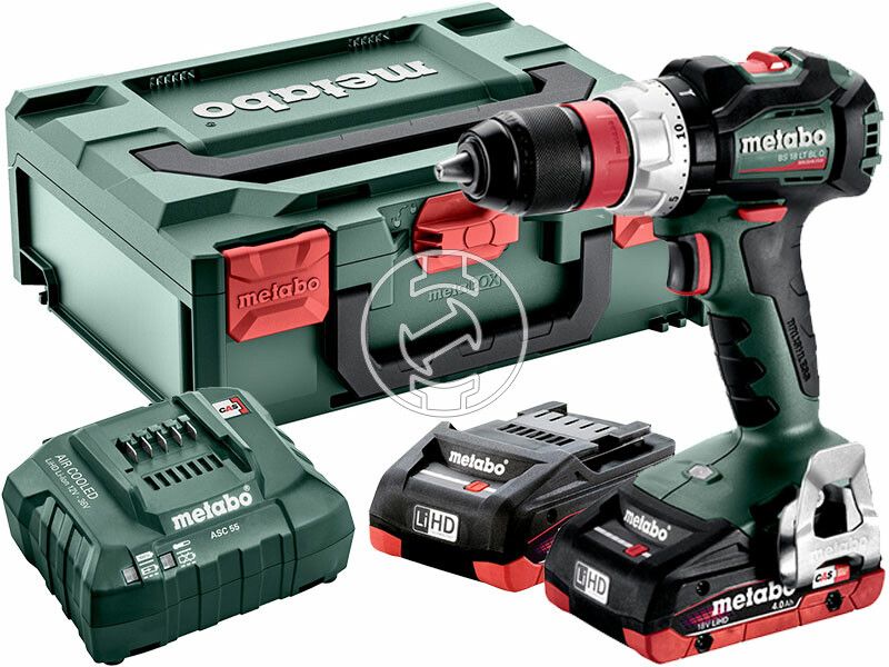 Metabo BS 18 LT BL Q akkus fúrócsavarozó tokmányos