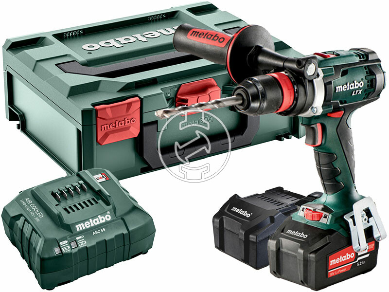 Metabo BS 18 LTX Q akkus fúrócsavarozó tokmányos