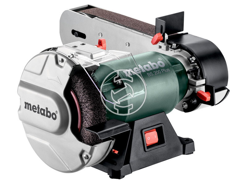 Metabo BS 200 Plus elektromos asztali köszörű szalagcsiszolóval