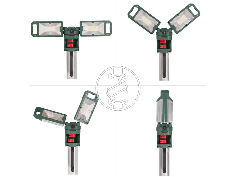 Metabo BSA 18 LED 5000 DUO-S akkus teleszkópos térmegvilágító lámpa