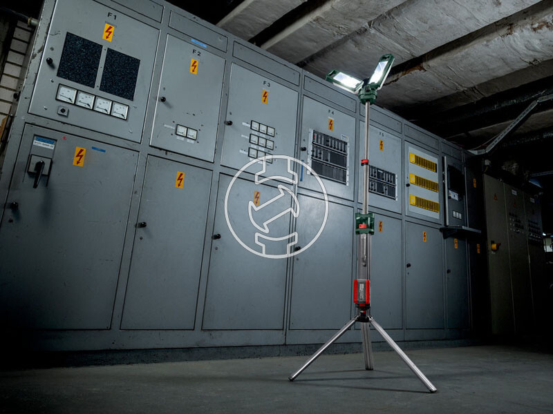 Metabo BSA 18 LED 5000 DUO-S akkus teleszkópos térmegvilágító lámpa