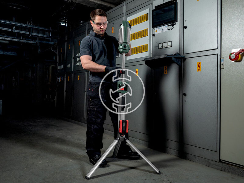Metabo BSA 18 LED 5000 DUO-S akkus teleszkópos térmegvilágító lámpa