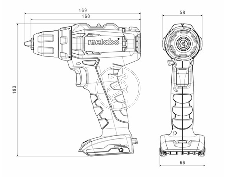 Metabo Combo Set 2.7.1 12 V BS+SSD gépcsomag