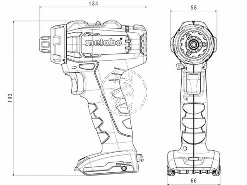 Metabo Combo Set 2.7.1 12 V BS+SSD gépcsomag